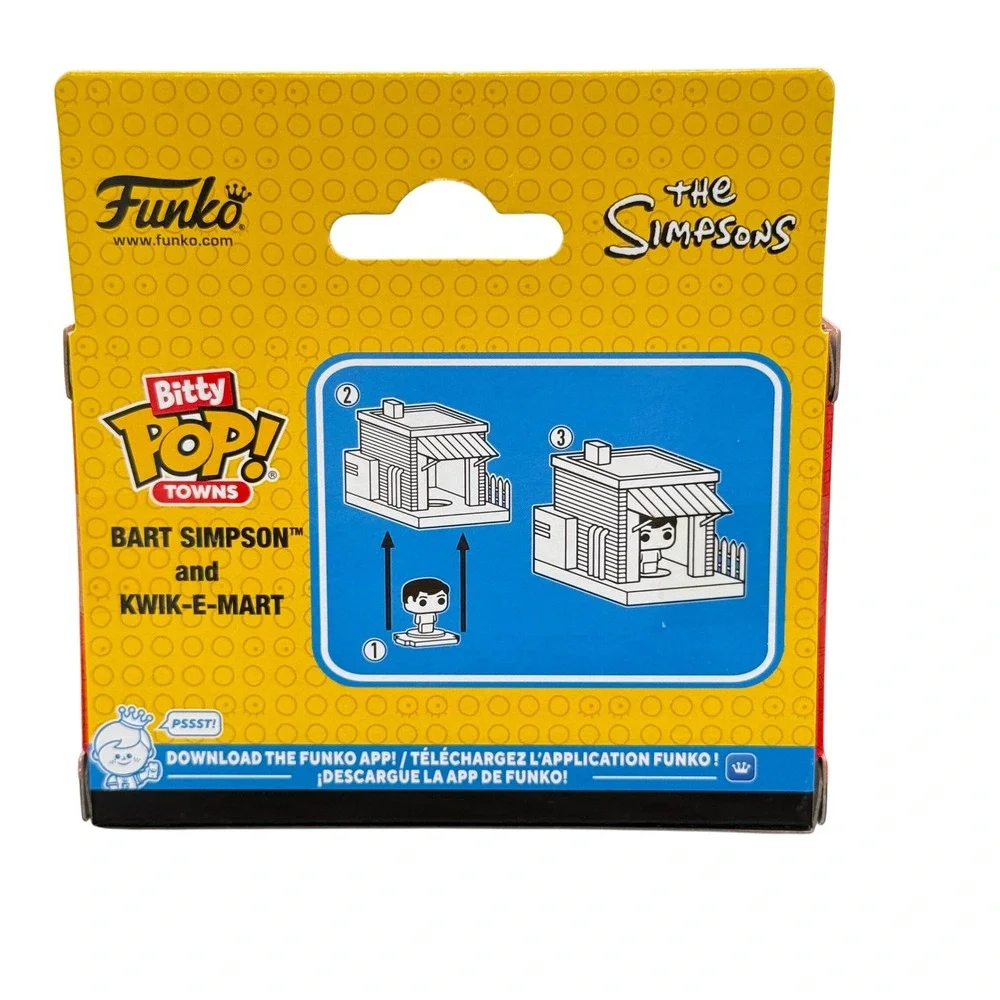 Funko Bitty Pop! Towns Bart Simpson & Kwik-E-Mart Exclusive Bitty Pop Simpsons